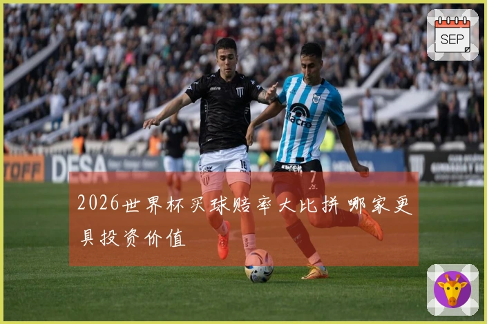 2026世界杯买球赔率大比拼 哪家更具投资价值